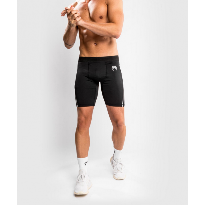 Тренировъчен клин с къси крачоли - Venum Tempest 2.0 Vale Tudo Shorts – Black/Grey​